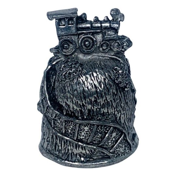 Durango Silverton Railroad Train Vintage Sewing Thimble 1 1/4" D&SNGRR - Picture 3 of 8